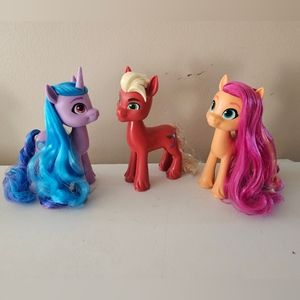 My Little Pony Figures Set of 3